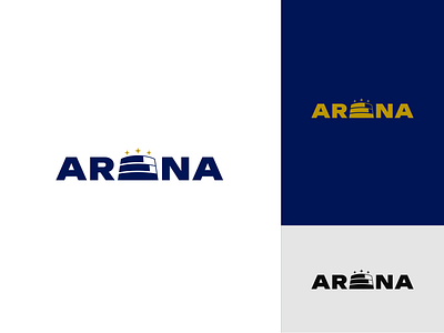 Logo for sports bar. arena brand branding design e elegant graphic design letter logo logo design logo designer logodesign logodesigner logotype minimalism minimalistic modern sport stadium wordmark