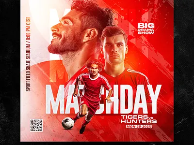 Banners, PSD Templates, Posters & Ad Content for Facebook, Insta banner branding creative sports layout design football poster game day poster graphic design instagram post design poster poster design poster template social media social media kit social media post design sports sports event design sports poster template photoshop