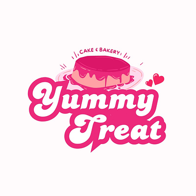 Yummy Treat logo branding design graphics illustration logo