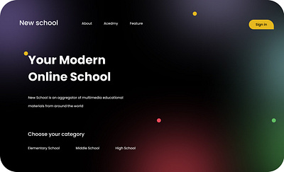 landing page for startup design graphic design typography ui ux