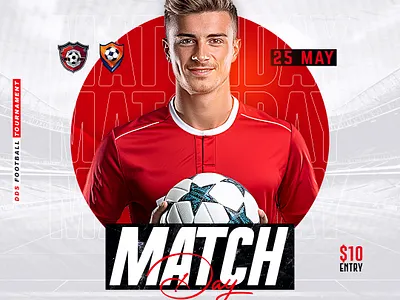 Banners, PSD Templates, Posters & Ad Content for Facebook, Insta banner creative sports layout editable matchday design facebook ad football design football poster game day poster instagram post instagram post design matchday poster pinterest poster poster poster design psd flyer soccer graphics social media banner social media post design sports event design sports template