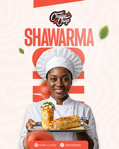 Flyer Design for Cruise n' Chop branding graphic design