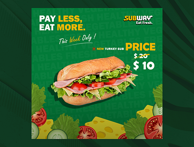 Food Post Design ad advertisement brand branding food food post poster social media post