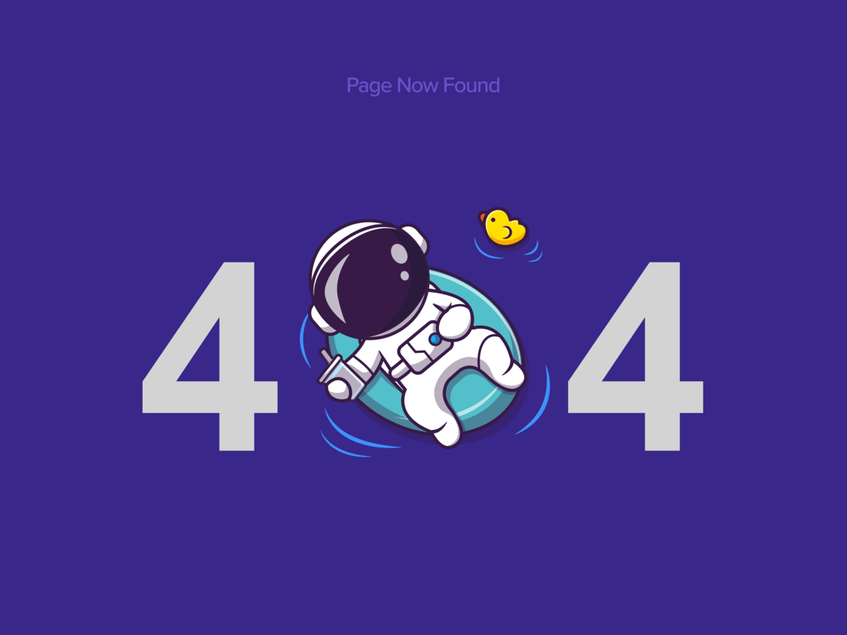 404 Error Screens Custom Artwork 11thagency 404 astronaut astronot creative agency custom custom artwork design error notification freelance freelance agency freelancer illustration illustration design purple something went wrong web artwrok website website artwork website design yellow