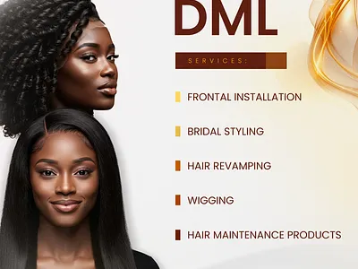 Laid By DML Flyer Design animation branding graphic design motion graphics