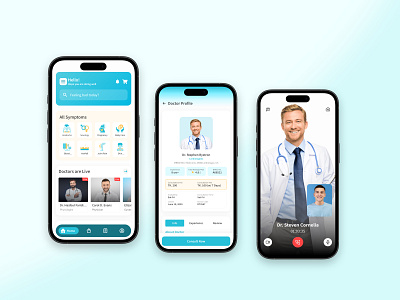 Doc App - Doctor Appointment Booking Telemedicine App app appointment app doctor app doctor booking app dribble best shot fresh design health app ui health tracker healthcare app medical app mobile app mobile app ui netro netrosystems online doctor patient app trending app virtual care