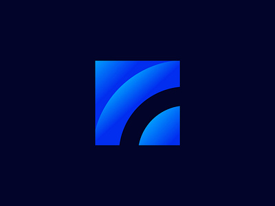 Modern Abstract Tech Logo — Symbol for Fintech, SaaS Platform abstract logo analytics logo blue gradient logo brand identity clean logo design corporate logo curve logo data company logo digital transformation finance logo fintech branding modern logo saas logo startup logo tech logo