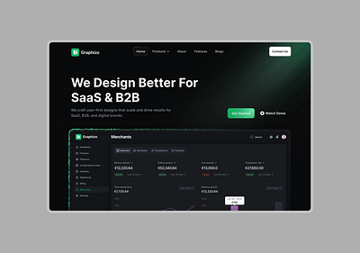 Digital Agency Hero Section agency ai agency design hero section landing page minimal design ui ui design ux website website hero section