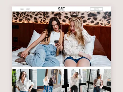 Trendy Fashion Website Mockup – Stylish & Bold Website Design aesthetic design bold website design design fashion landing page fashion website graphic design landing page design layout mockup modern website nyc fashion brand responsive website trending website ui ux web design website website development website inspiration website mockup