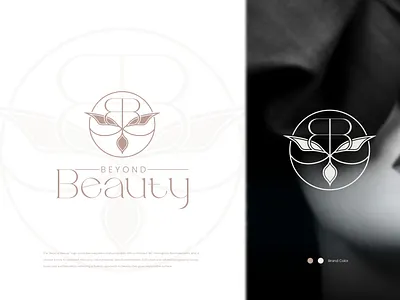 Beyond Beauty Logo Design b letter beauty beyond branding creative logo custom logo fashion graphic design letter logo logo luxury women