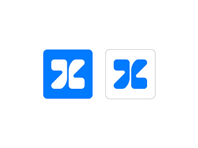 ZX Monogram Logo – Bold Icon in Blue & White Variants app brand identity branding custom design geometric graphic design icon letter logo design minimalist modern monogram saas startup symbol visual identity x z zx