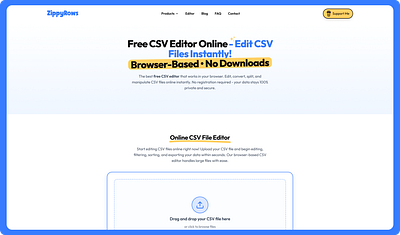 ZippyRows branding logo ui