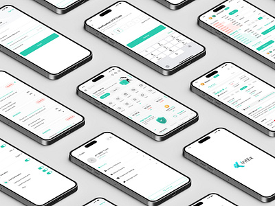 Intex Exchange - Application Design - PWA - Light Mode ads app coin exchange flow google graphic design ui user ux