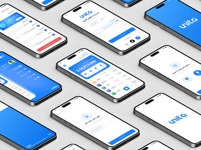 Unita Wallet - Application Design app application cash chain flow money ui user wallet