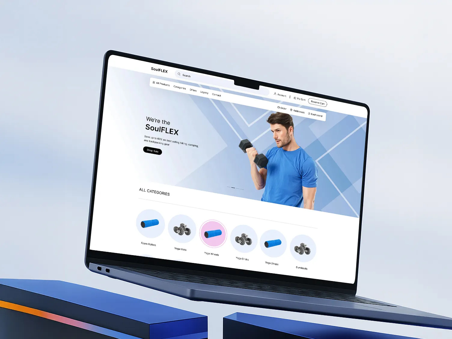 Example of Custom Website UI/UX Design | Figma