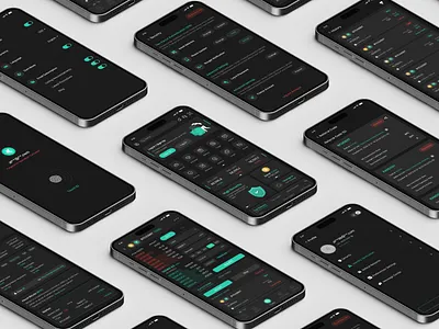 Inetx Exchange - Application - IOS - Dark Mode app application dark exchange flow user