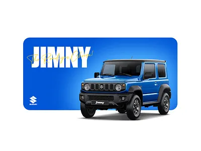 Jimny Suzuki - Banner Website - Media Ads banner cars flow suzuki ui ux web