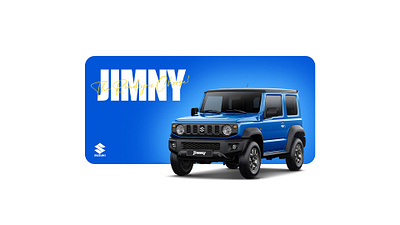 Jimny Suzuki - Banner Website - Media Ads banner cars flow suzuki ui ux web