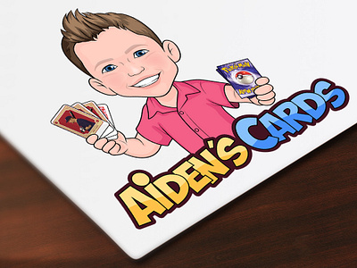 A boy with cards 3d animation art art work artist branding cartoon character design design graphic design illustration logo motion graphics nft ui