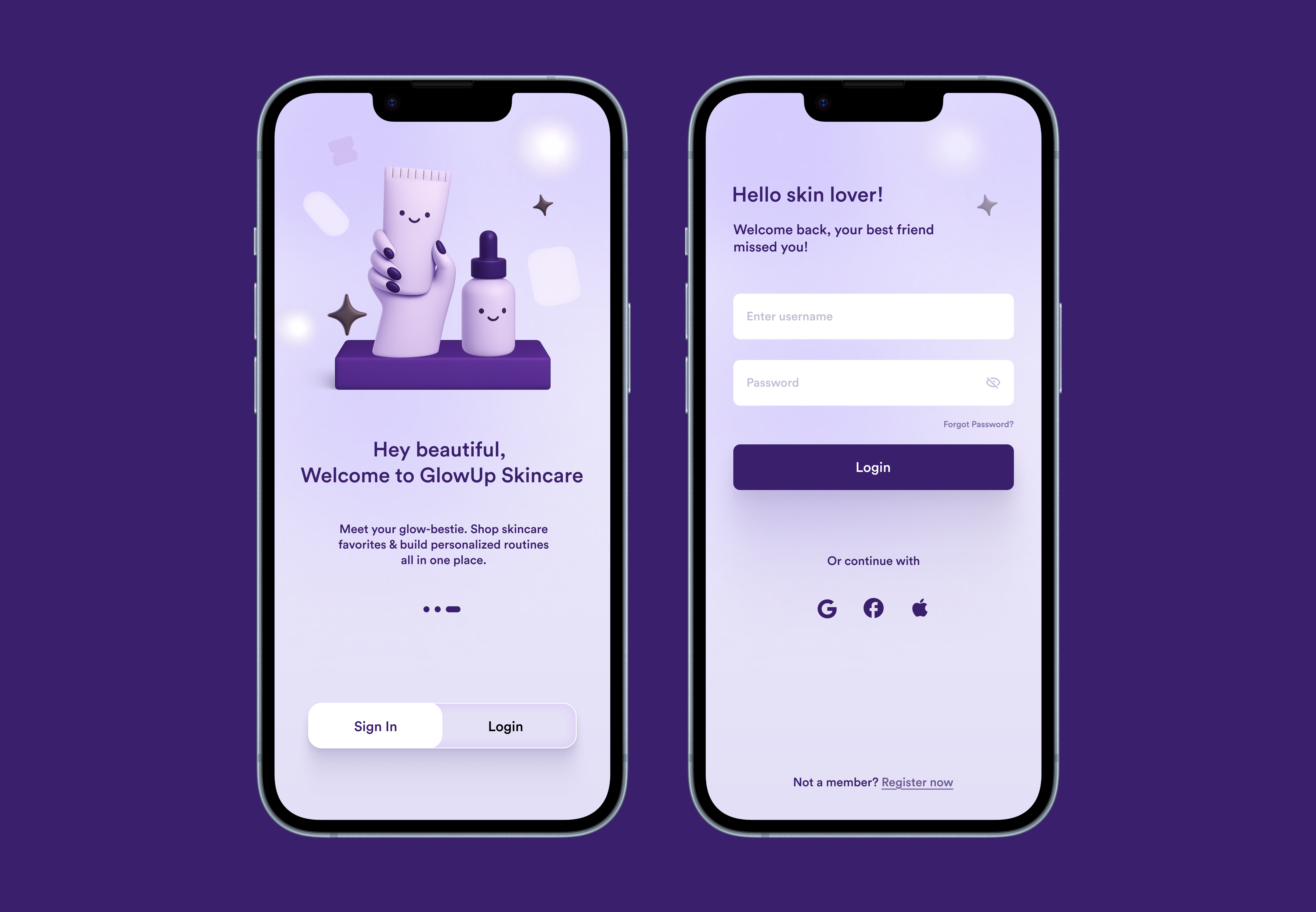 Login Screen - Mobile branding design figma graphic design illustration logo ui uidesign