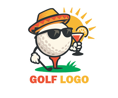 Golf Logo adobe illustrator branding club logo design golf golf branding golf logo golf tournament graphic design illustration logo logo design mascot logo minimal logo modern log sports logo vector vector logo