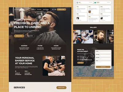 Sharp Style Meets Sharp Design branding design graphic design illustration logo typography ui ux vector website