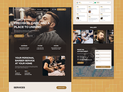 Sharp Style Meets Sharp Design branding design graphic design illustration logo typography ui ux vector website