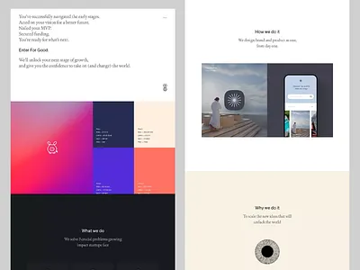 Startup Consulting - Minimalist Agency UI Design ageny clean clean layout colorful design minimalist responsive design typo typography ui ui design user friendly ux ux design web web desgin web pages