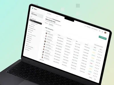 Payra - Transaction Dashboard UI add card analytics dashboard design finance dashboard payment dashboard reports saas transaction wallet