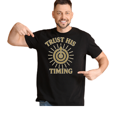 Trust His Timing believe everything had time godly his time trust her trust him