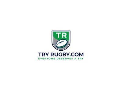 Simple Modern Rugby logo design design graphic design illustration logo logo design modern log rugby rugby logo simple logo team logo typography vector