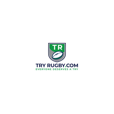 Simple Modern Rugby logo design design graphic design illustration logo logo design modern log rugby rugby logo simple logo team logo typography vector
