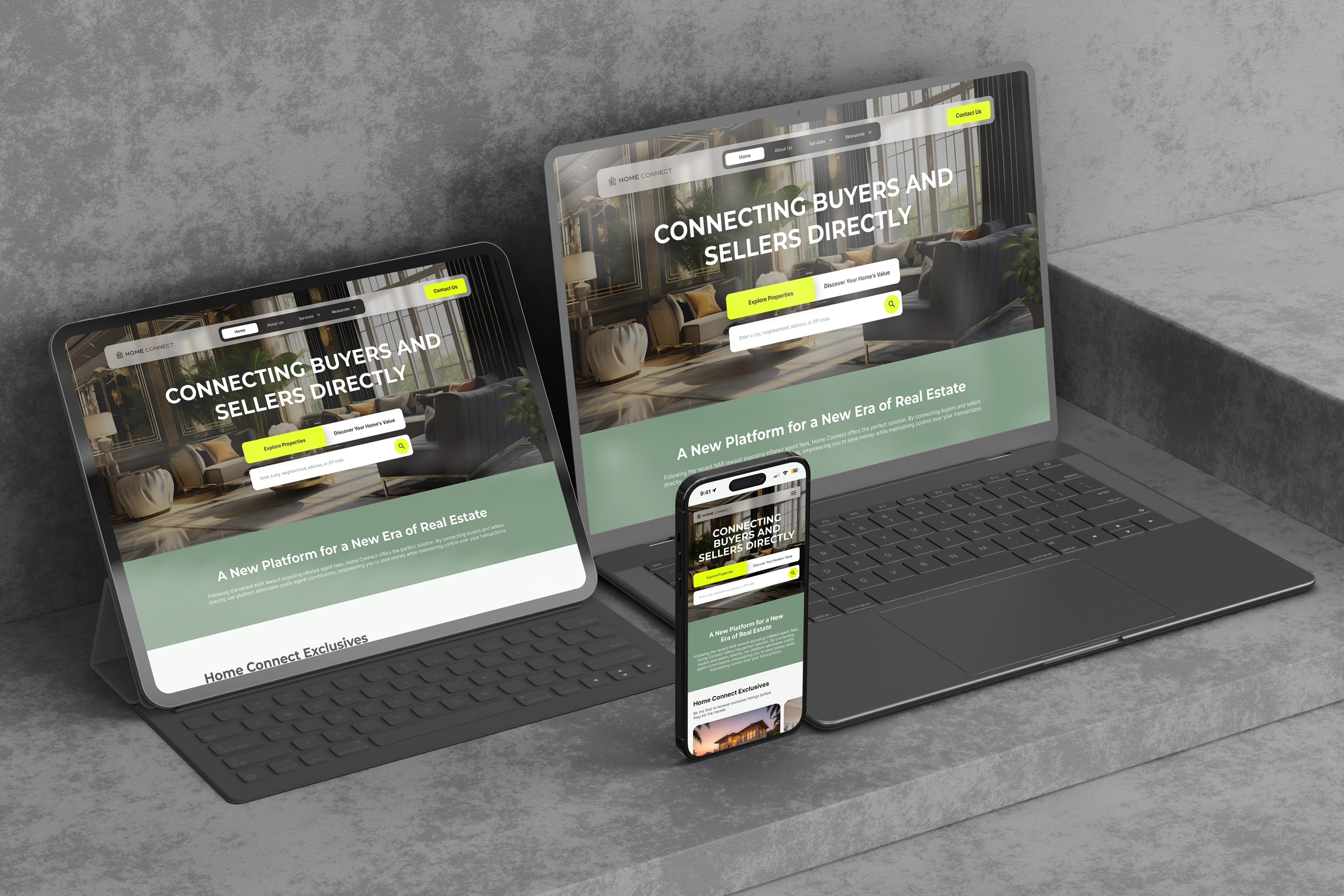 Example of High Converting Landing Page UI Design