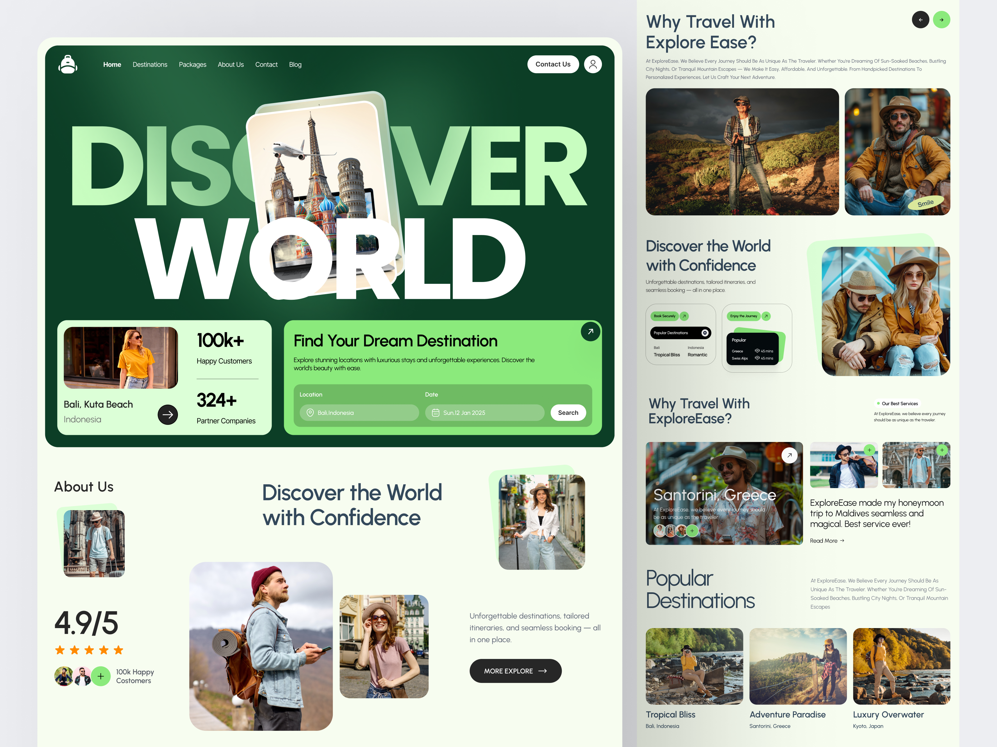 Example of Landing Page Design