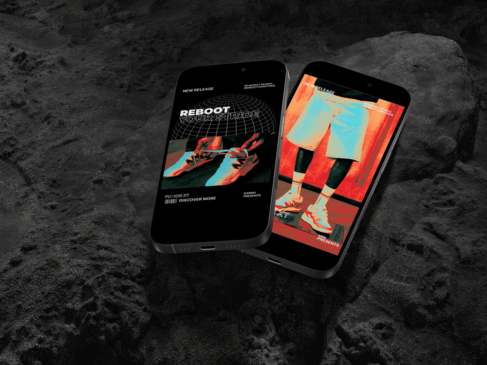 KARHU SM Campaign animation graphic design motion graphics