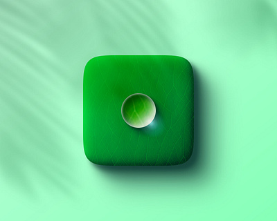 Water Drop App Icon 3dicon app app icon figma graphic design illustration logo minimaldesign natural nature natureinspired neumorphism organicdesign softui waterdrop