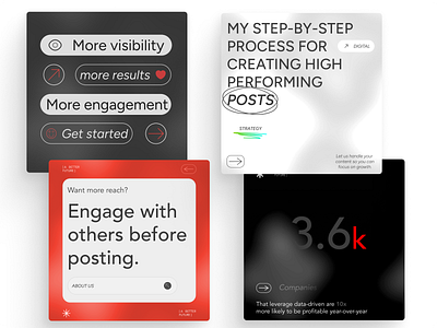 Social Media design graphic design instagram linkedin post poster product design social media x y combinator yc