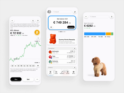 Next-gen digital banking app smooth transitions