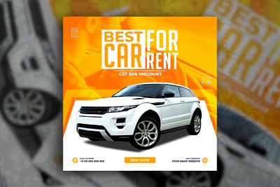 Rent a car banner banner business buy car car car service car shop car template flyer rent rent a car rental social media vehicle