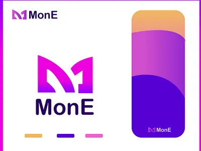 Creative Logo Design For M-1 ( M-ONE ) software logo