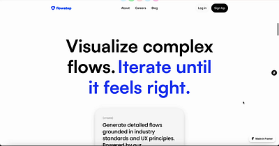 Scroll animation (Framer) animation framer hero scroll web