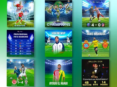 Sports Social Media Design banner design football social media design social media design sportsdesign