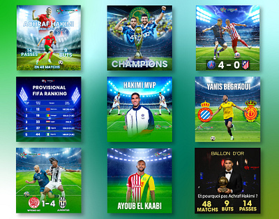 Sports Social Media Design banner design football social media design social media design sportsdesign