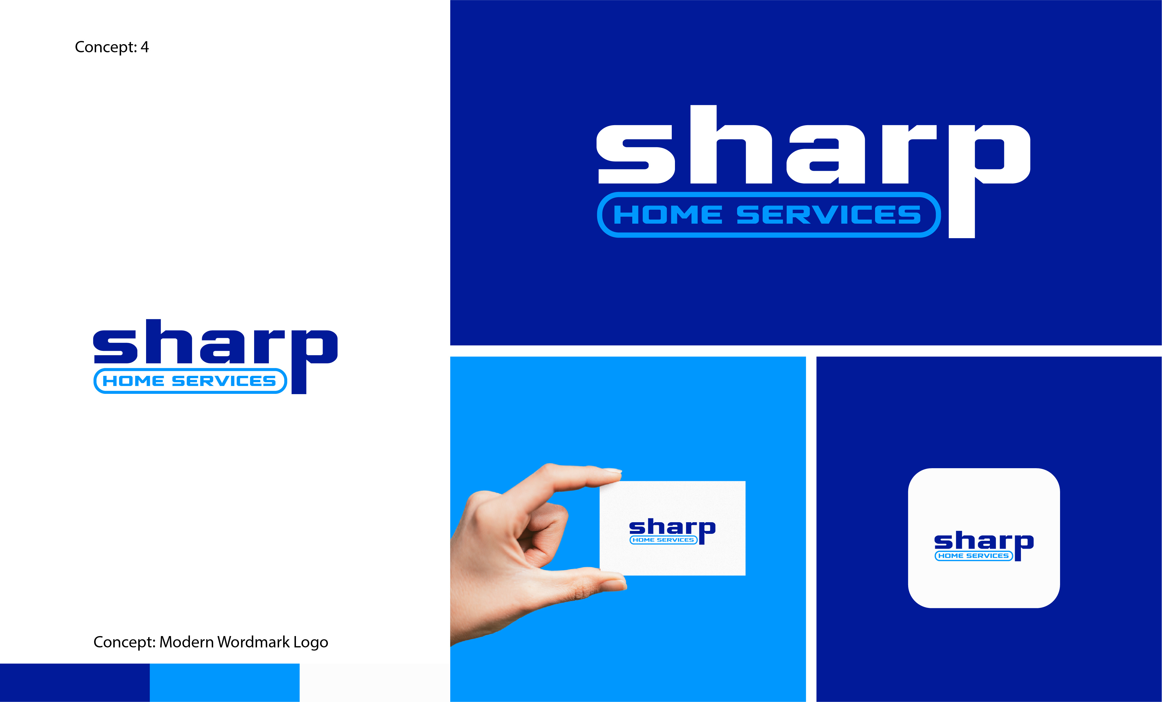 Sharp Home Services - Cleaning Logo Design branding cleaner logo cleaning logo graphic design homecare logo logo vector washing logo