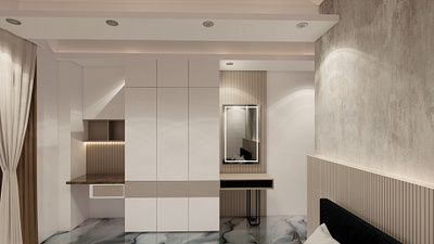 BEDROOM CABINET 3d modeling 3d rendering architechture architect architectural design architectural rendering bedroomdesign cabinet closet design dressingtable interior design vanitydeesign