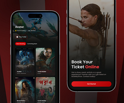 Cineplex Homepage UI Design app design awesome branding cineplex creative design inspirational landingpage mobile responsive mobile view movie onboarding ui responsive theater homepage ui user interface ux ux design website