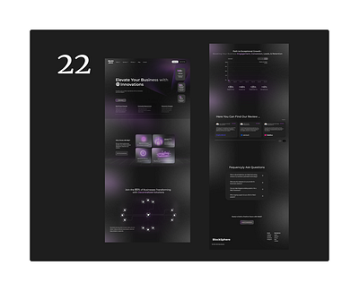B2B agency website design b2b graphic design ui ux website