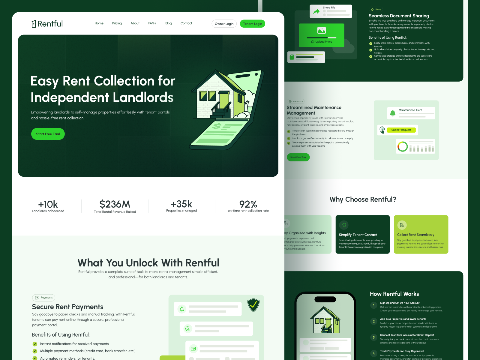 Example of Landing Page Design