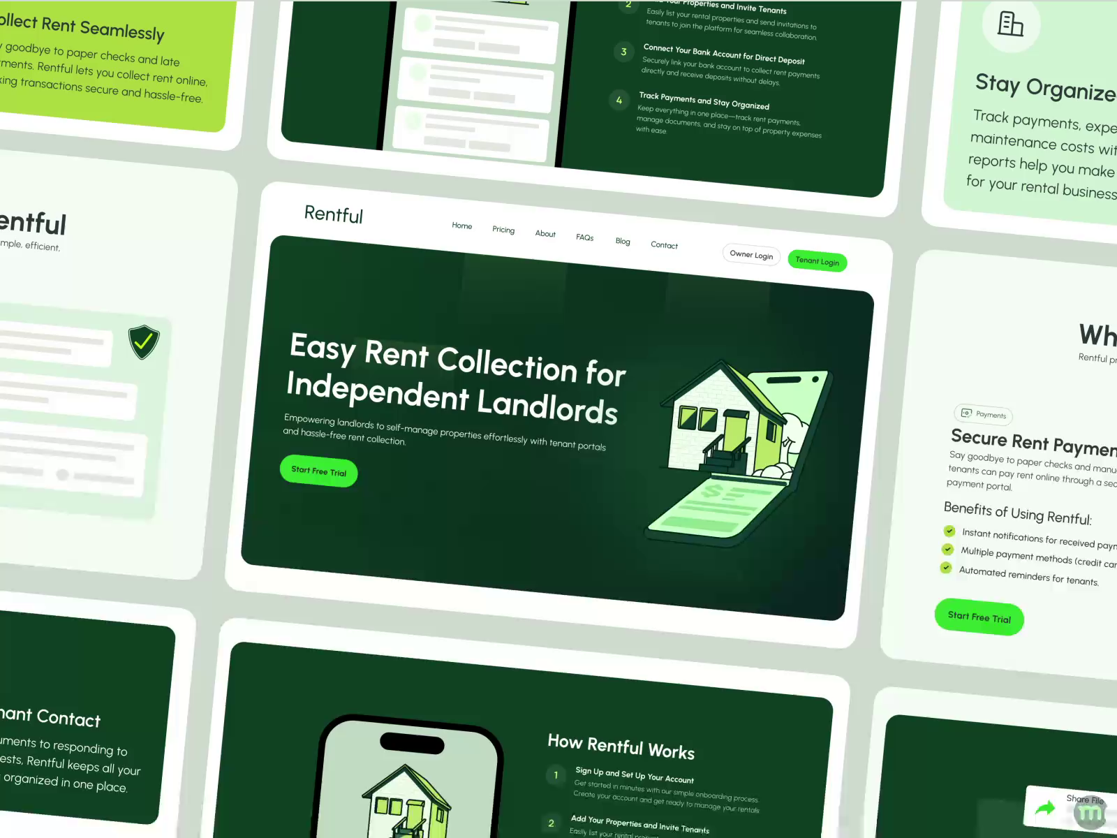 Example of Landing Page Design