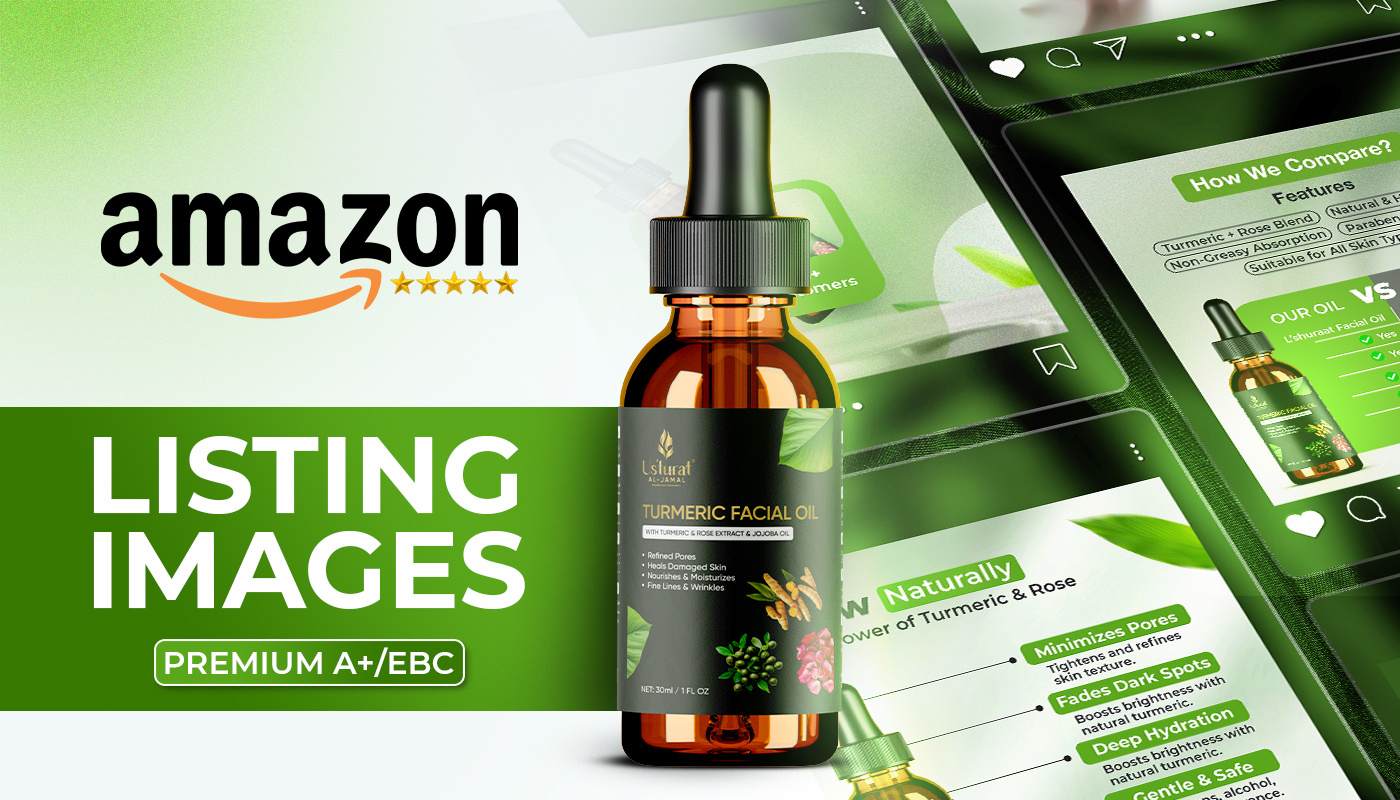 Amazon Listing design, Adobe Photoshop, Face oil a plus content amazon listing amazon listing design amazon listing image design amazon listing images amazon prime amazonredesign brand branding ebc amazon ebc design graphic design logo print design product design skincare design